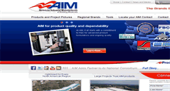 Desktop Screenshot of aimbuildingmaterials.com
